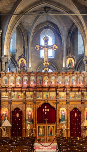 15 decembre 2018 : La Commanderie de Touraine était présente à la cérémonie d&rsquo;investiture du Grand Prieuré de France à l&rsquo;église de Saint-Julien le Pauvre à Paris