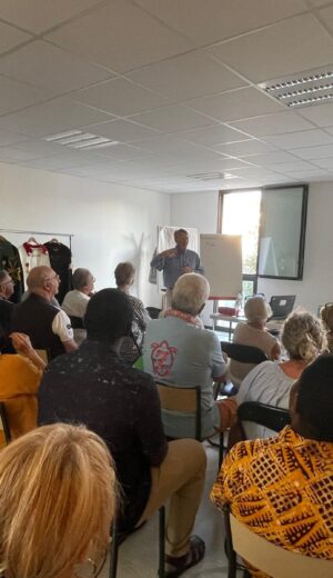 17 juillet 2026 : Notre Dèlégué Royan Pierre Guepet a organisé une réunion .
