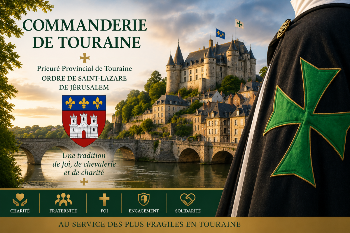 commanderie de Touraine - ordre de Saint-Lazare - Prieuré Provincial de Touraine