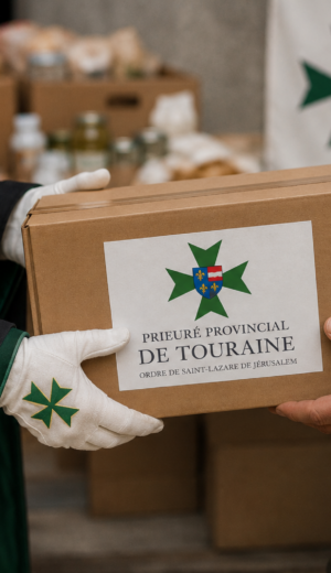 Comment la chevalerie moderne s’engage contre la précarité en Touraine