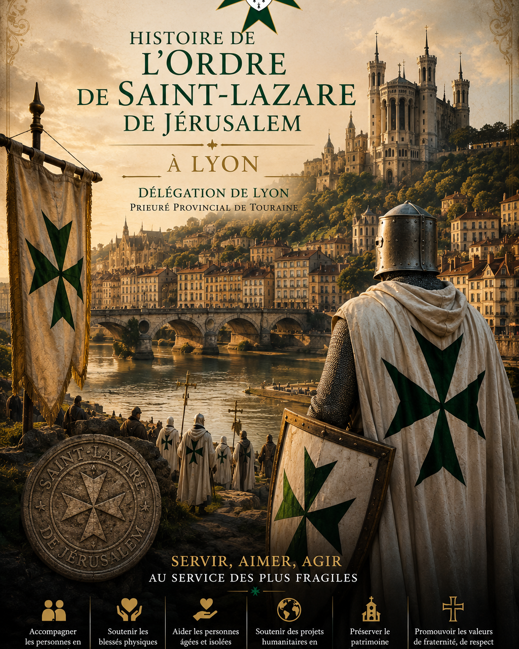 Histoire de l&rsquo;Ordre de Saint-Lazare à Lyon