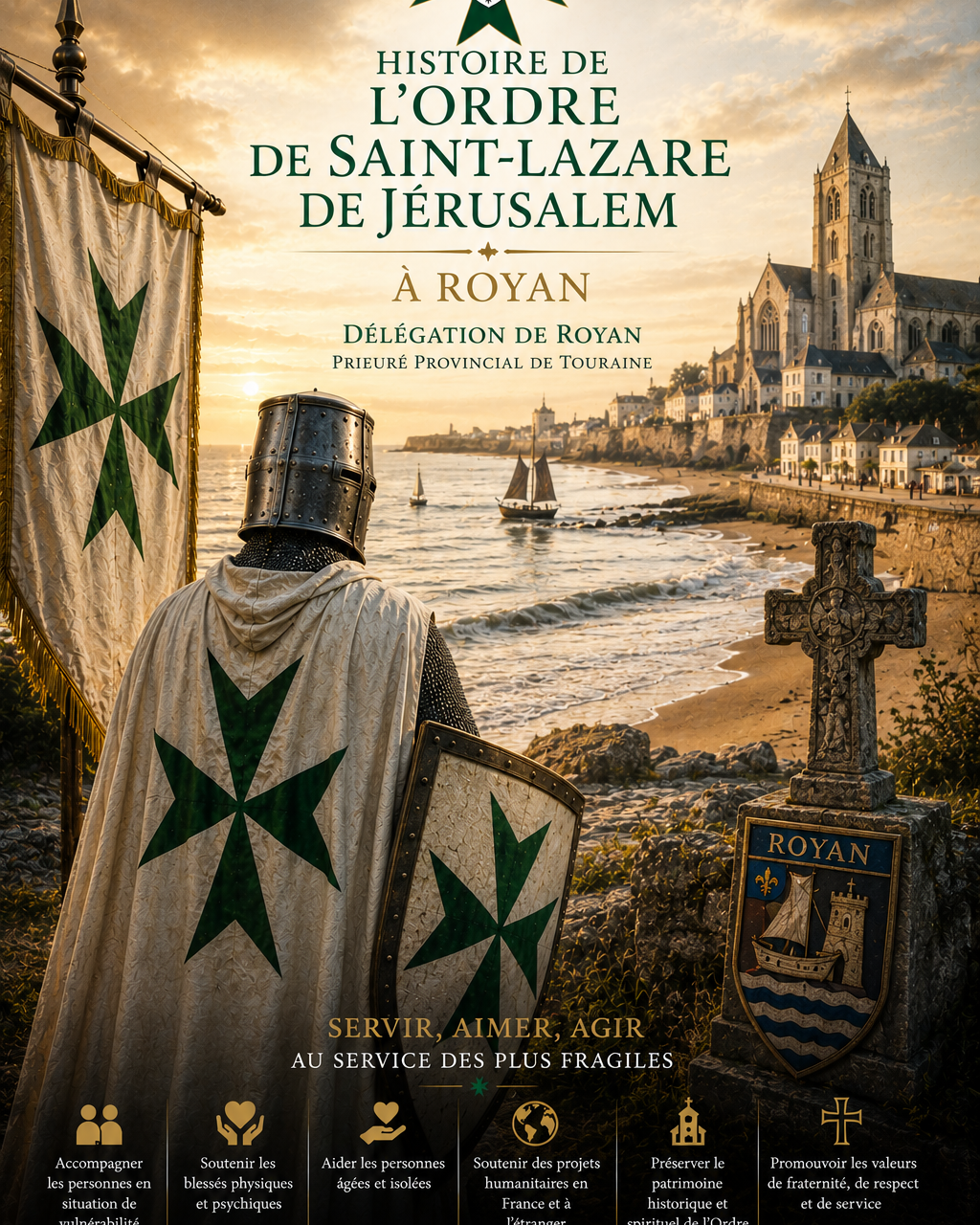 Histoire de l&rsquo;Ordre de Saint-Lazare à Royan