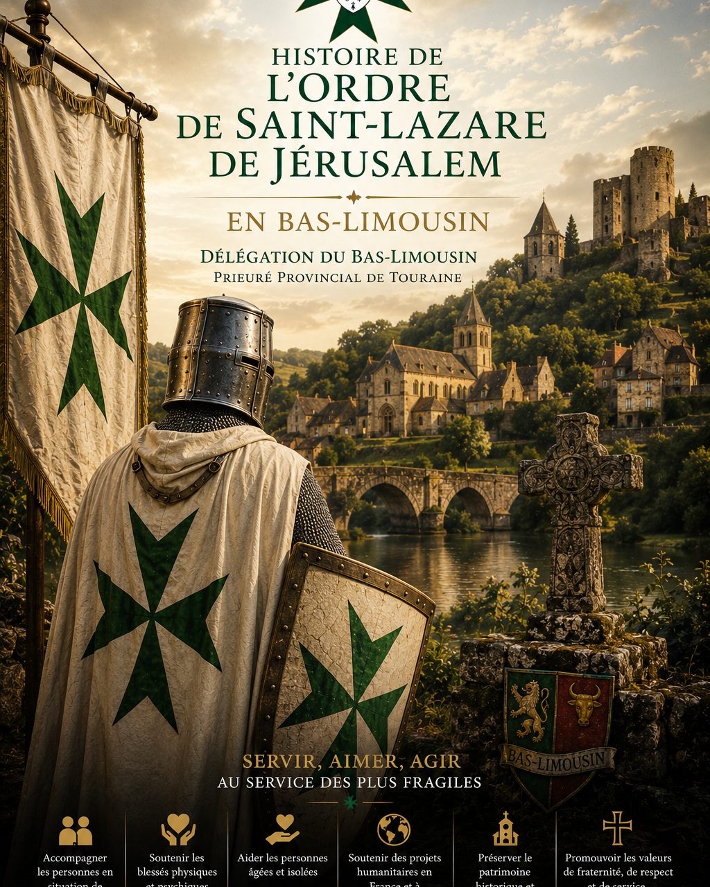 Histoire de l&rsquo;ordre de Saint-Lazare dans le Bas-limousin