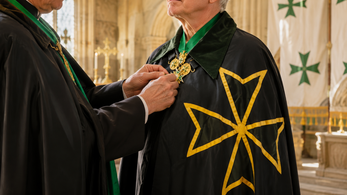 Investiture au sein de l'Ordre de Saint-Lazare de Jérusalem