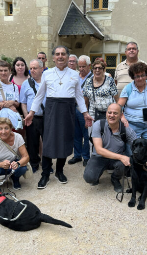 27 Août 2026 : Organisation d&rsquo;un repas avec 40 non-voyants , leurs chiens et accompagnateurs par le Délégué d&rsquo;Amboise Stéphane Sausin