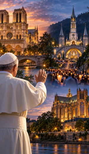 Le pape Léon XIV en France : de Paris à Lourdes et Metz, un voyage placé sous le signe du service et de l’espérance