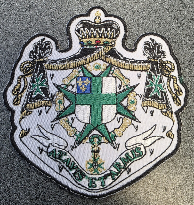 Écusson de Saint-Lazare proposé par le Prieuré Provincial de Touraine